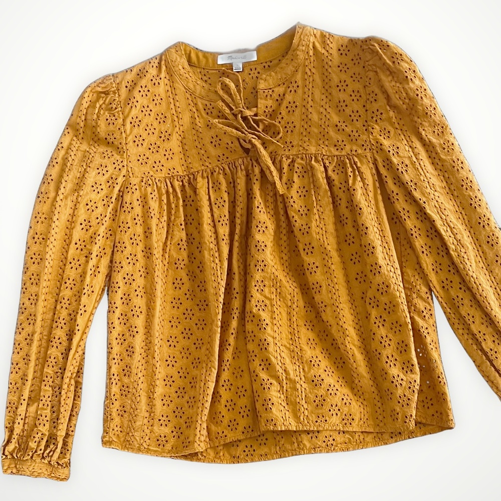 Madewell Eyelet Top